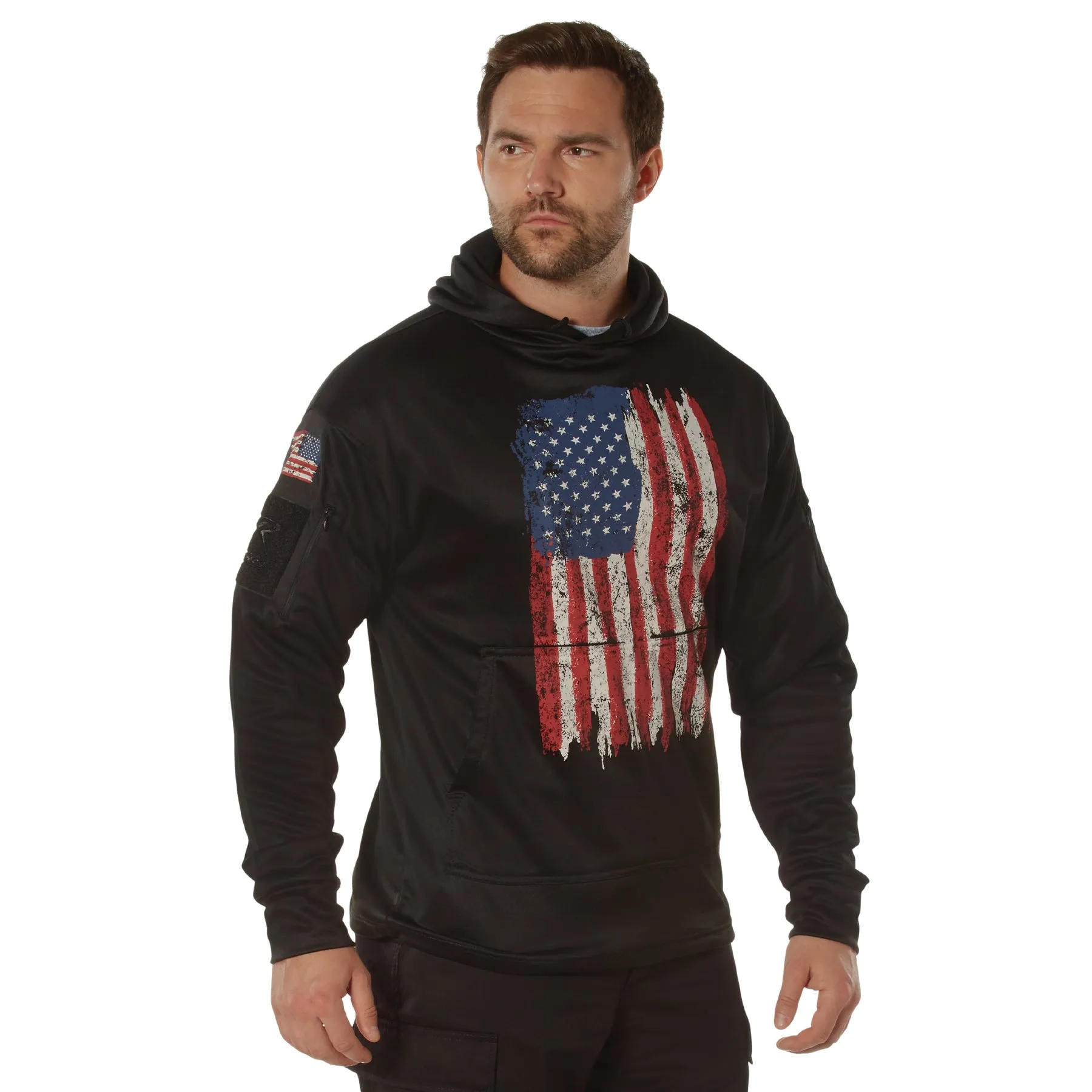 US Flag Concealed Carry Hooded Sweatshirts