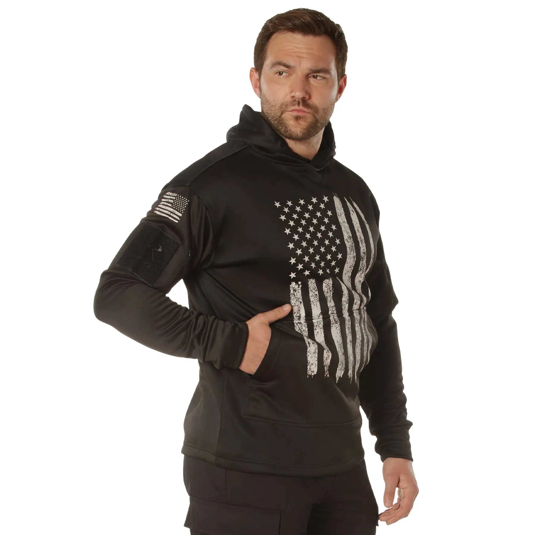 US Flag Concealed Carry Hooded Sweatshirts