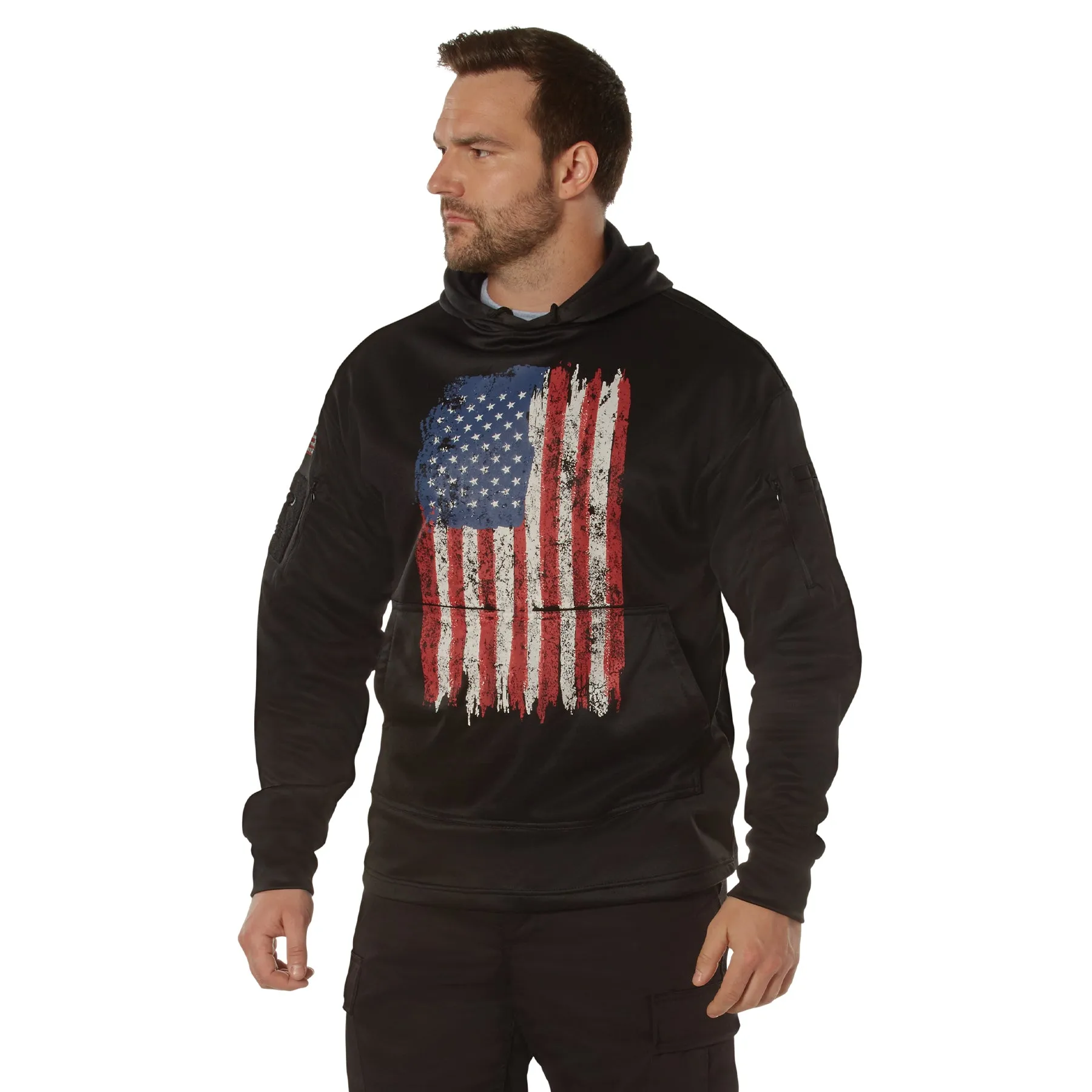 US Flag Concealed Carry Hooded Sweatshirts