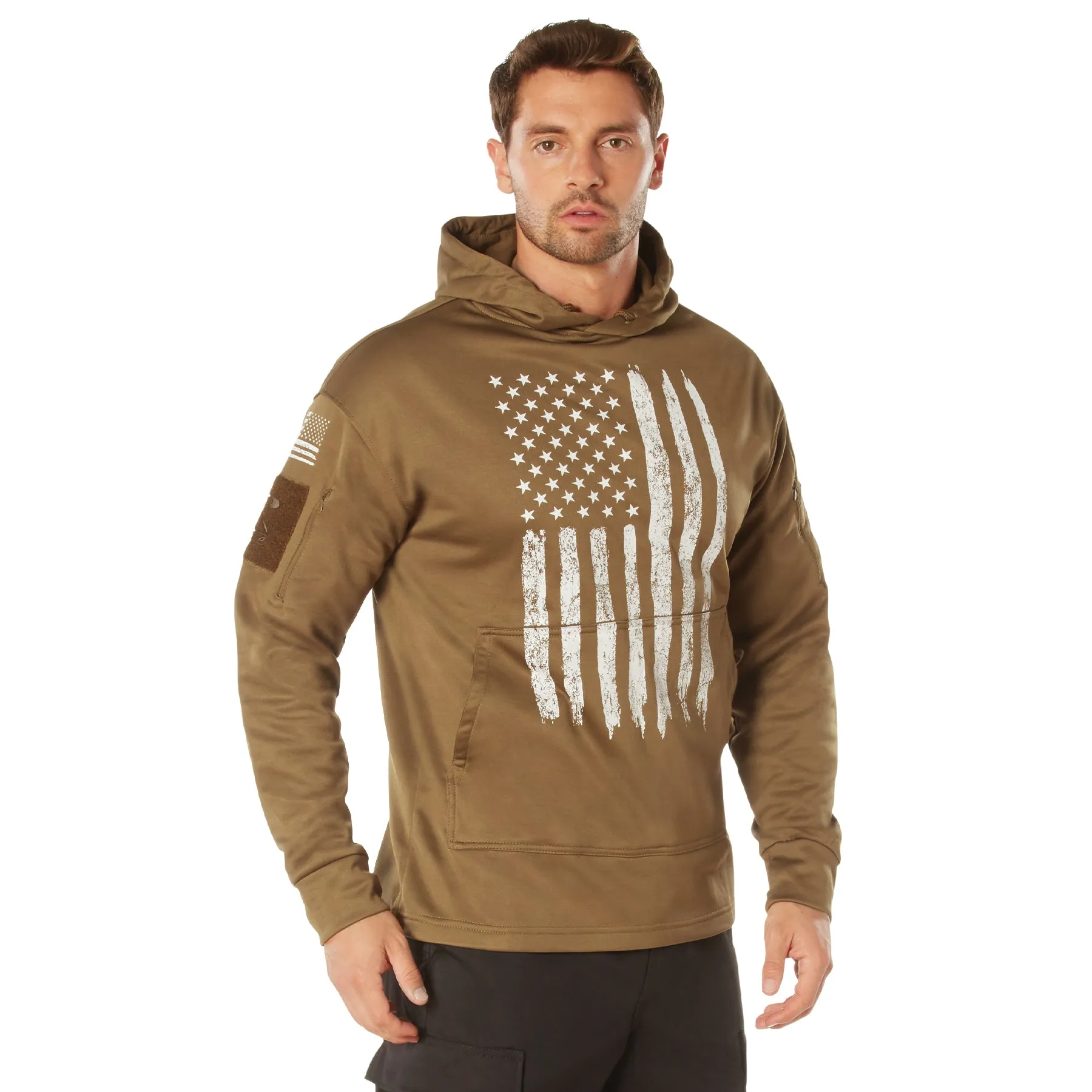 US Flag Concealed Carry Hooded Sweatshirts