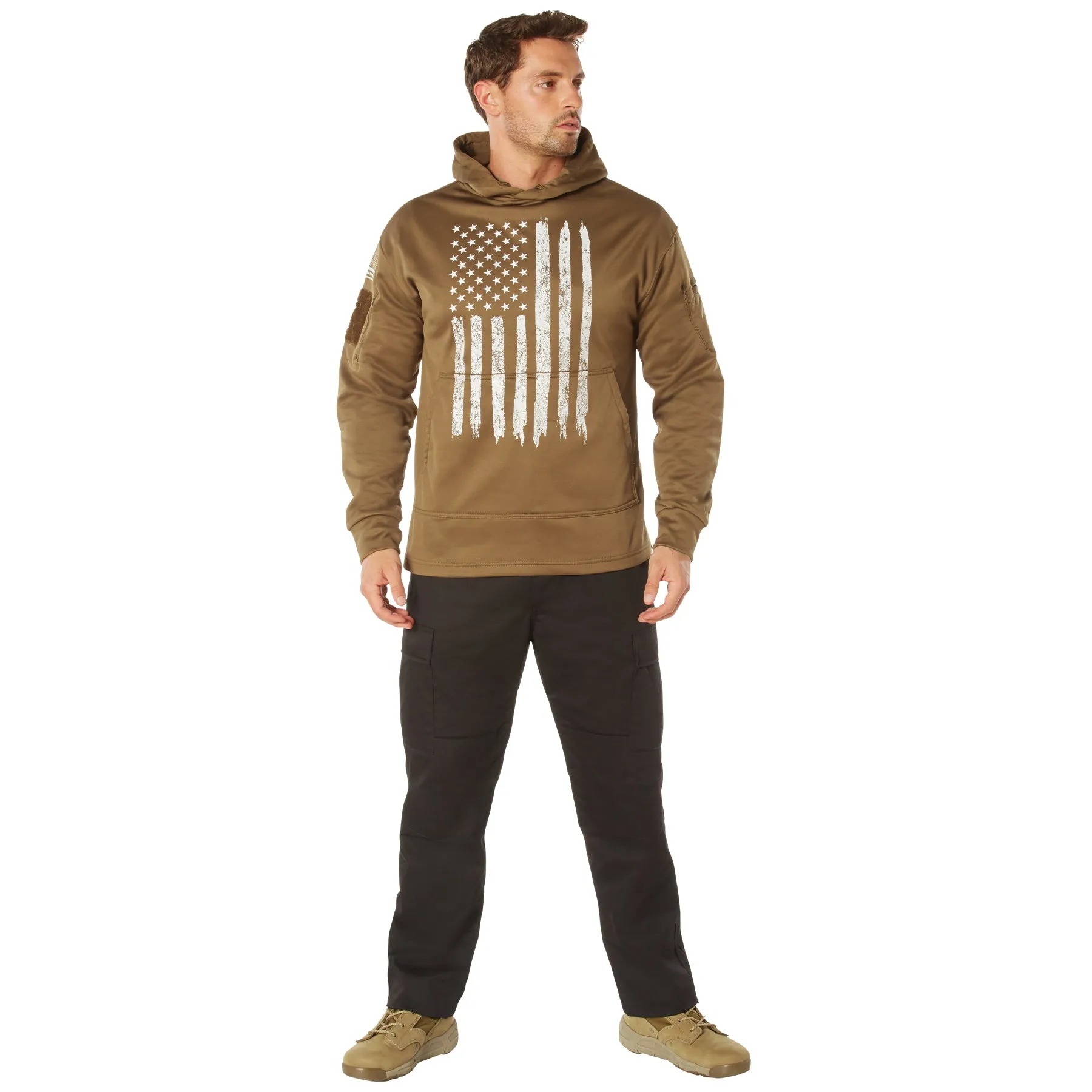 US Flag Concealed Carry Hooded Sweatshirts