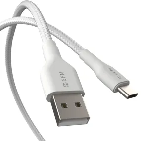 USB-A to USB-C Braided Charging & Data 1M Cable