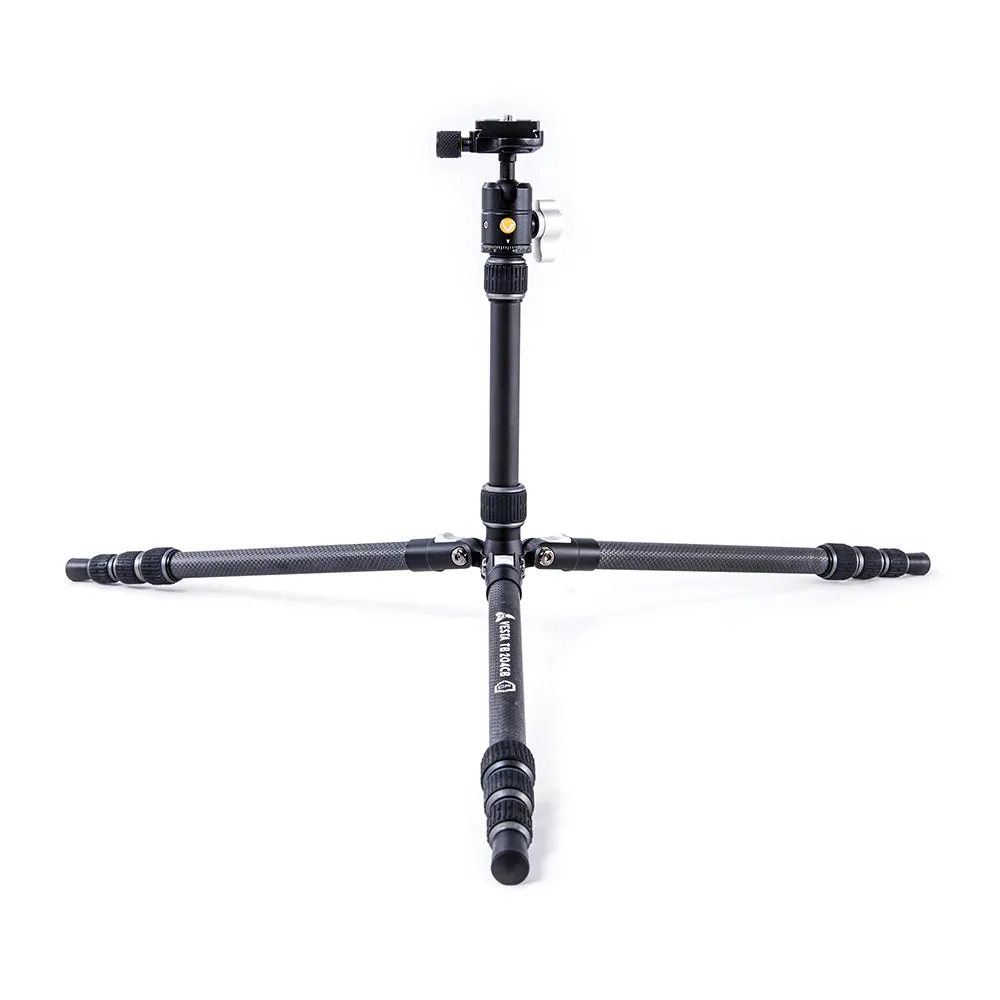 Vanguard - Vesta TB 204CB CARBON Fiber Tripod with T-46 Ball Head