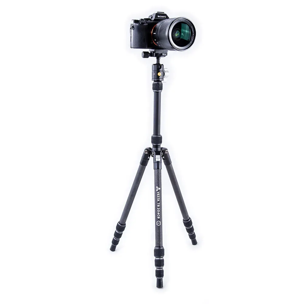 Vanguard - Vesta TB 204CB CARBON Fiber Tripod with T-46 Ball Head