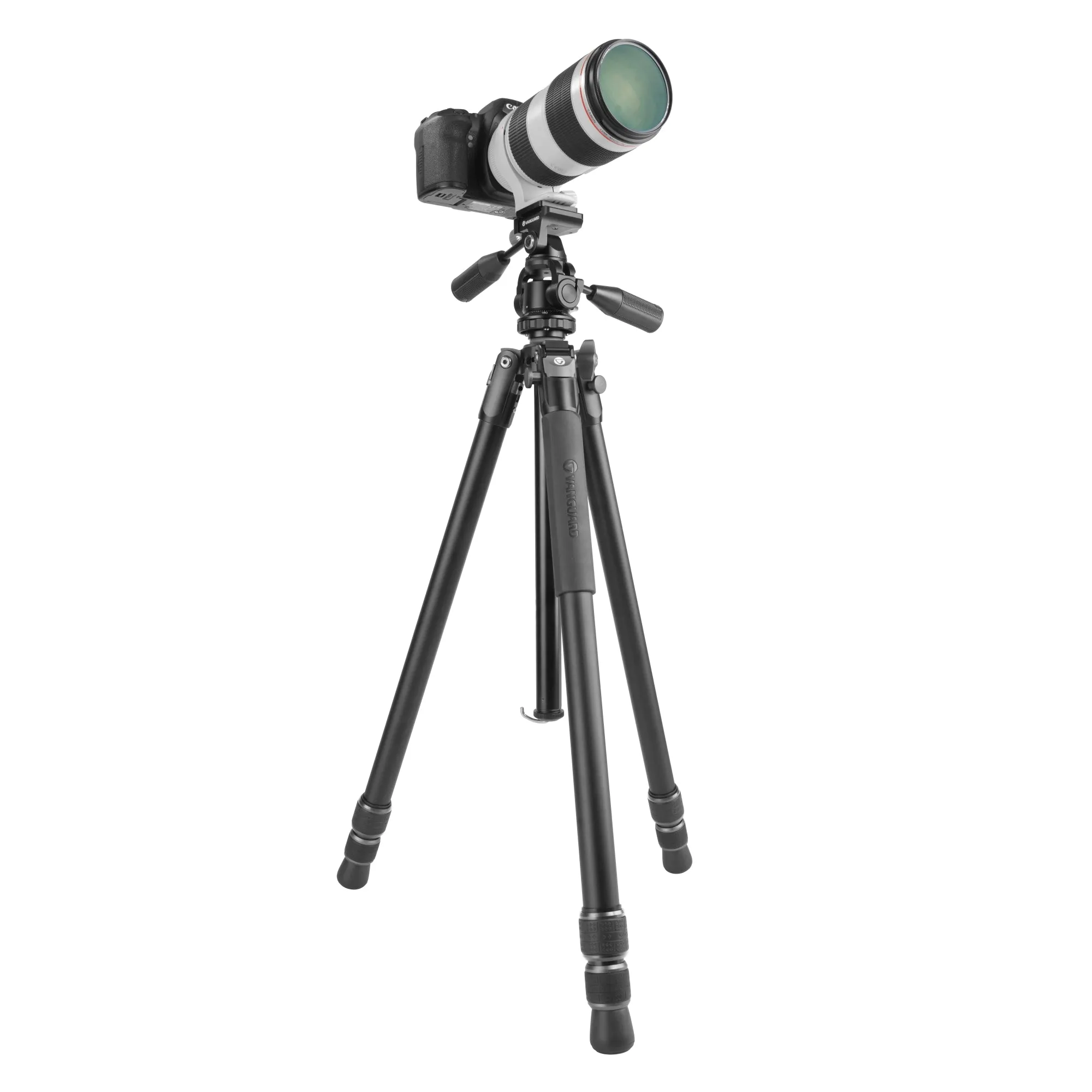 VEO 3 303APS Traditional Aluminium Tripod with 3-way pan head - 10kg capacity