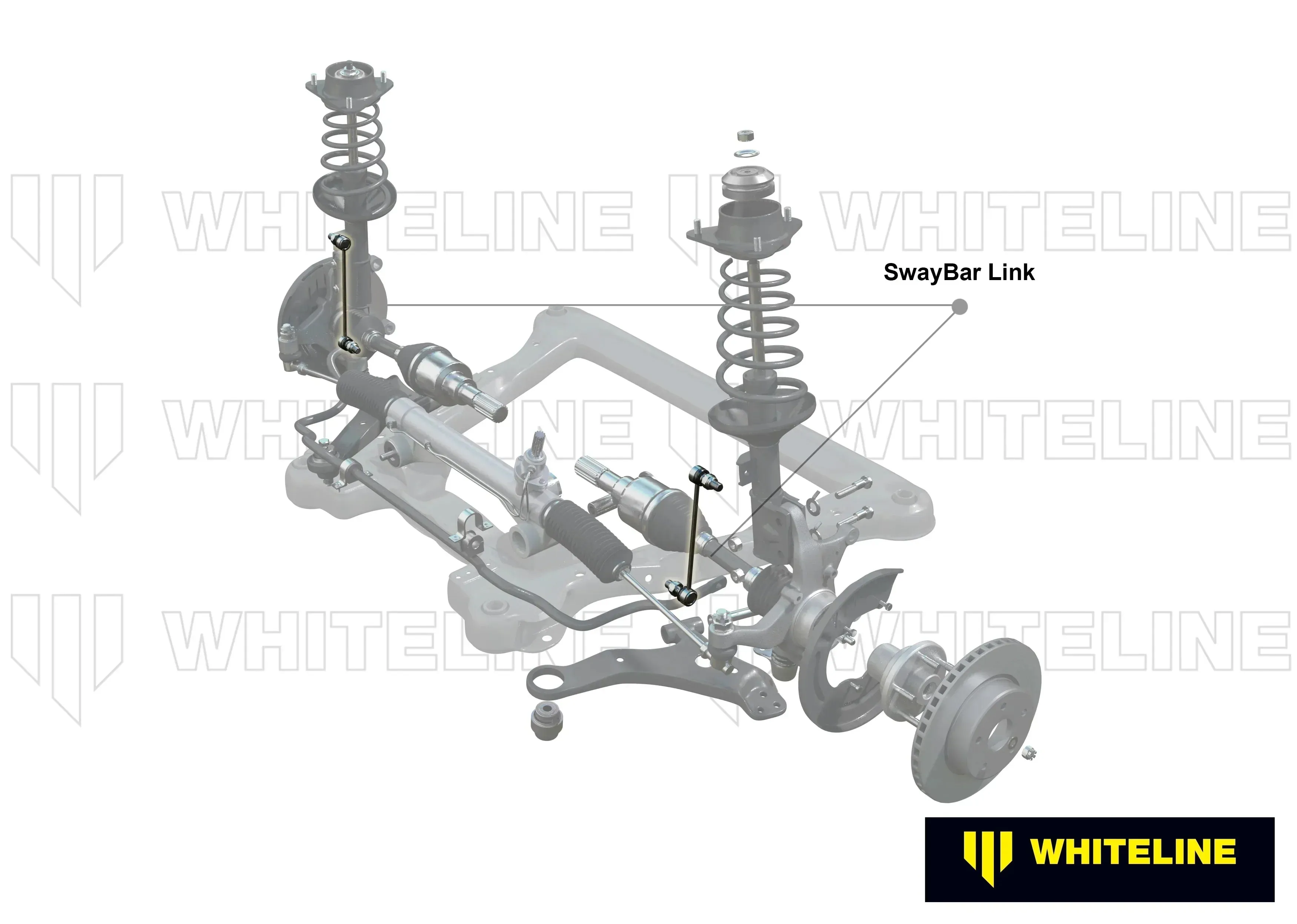 Whiteline Sway Bar End Link Kit Mercedes C-Class W203/ S203/ CL203 (2000-2008) [290-315mm/ 10mm Ball Stud] Front - - KLC140-295