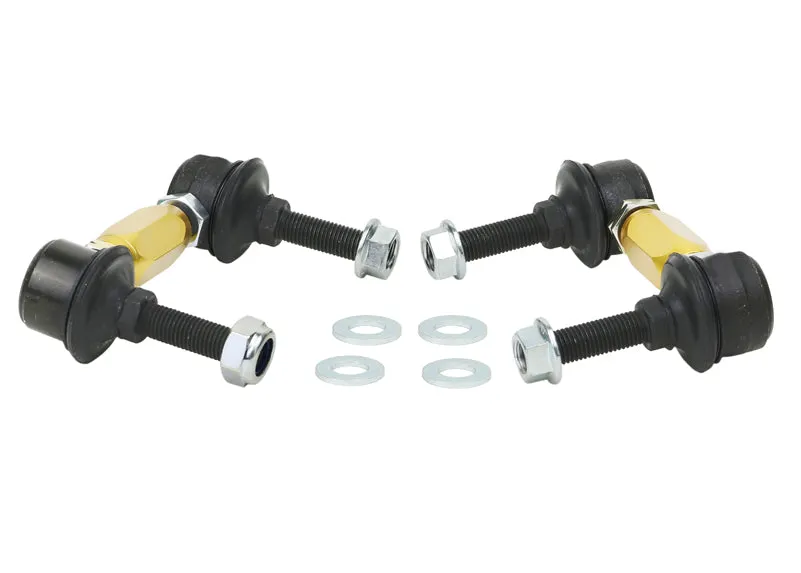 Whiteline Sway Bar End Link Kit (Universal Fit) 90-115mm/ 10mm Ball Stud - KLC140-090