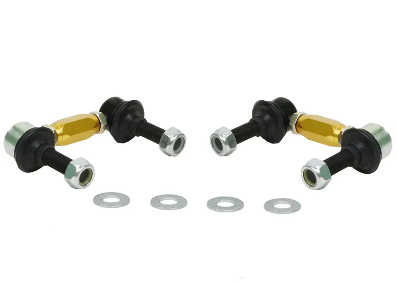 Whiteline Sway Bar End Link Kit (Universal Fit) 90-115mm/ 12mm Ball Stud - KLC180-090