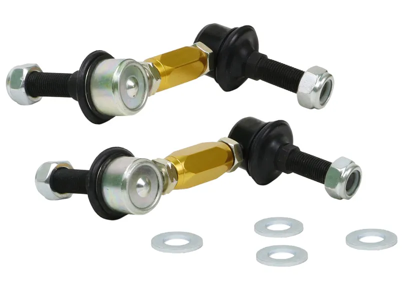 Whiteline Sway Bar End Link Kit (Universal Fit) 90-115mm/ 12mm Ball Stud - KLC180-090