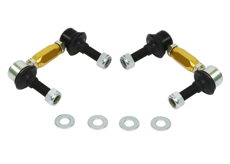 Whiteline Sway Bar End Link Kit (Universal Fit) 90-115mm/ 12mm Ball Stud - KLC180-090