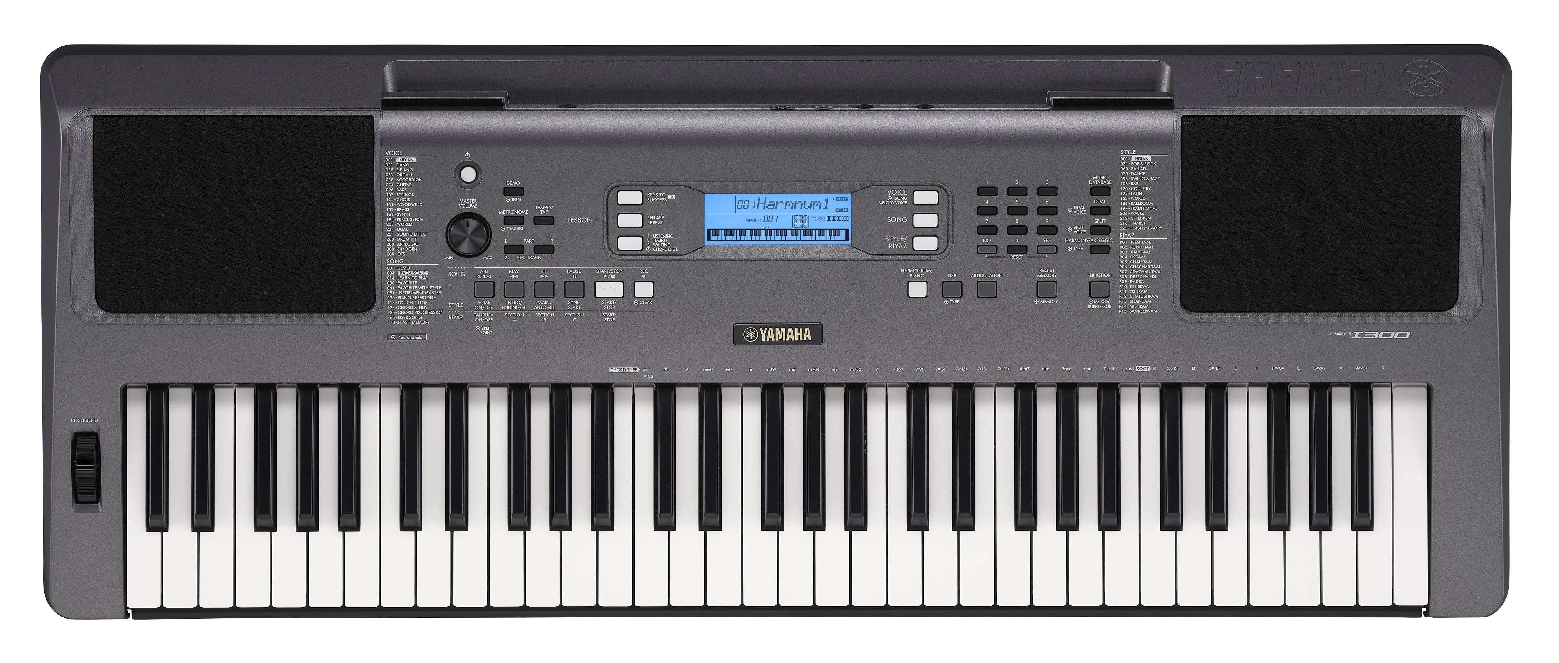 Yamaha PSR-I300 61-Key Indian Music Keyboard