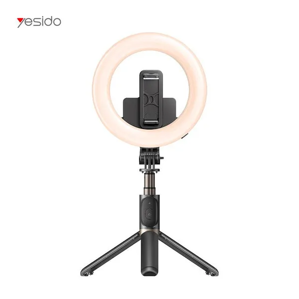 YESIDO SELFIE STICK WIRELESS RING LIGHT SELFIE STICK SF12